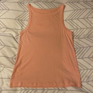 LOFT pink tank top, size large